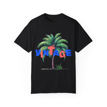 Load image into Gallery viewer, VINTAGE PALM TREE HYPER BLUE AND ROSE RED