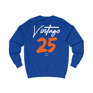 VINTAGE ORIGINALS (WHITE AND ORANGE) UNISEX SWEATSHIRT