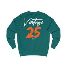 Load image into Gallery viewer, VINTAGE ORIGINALS (WHITE AND ORANGE) UNISEX SWEATSHIRT
