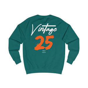 VINTAGE ORIGINALS (WHITE AND ORANGE) UNISEX SWEATSHIRT