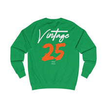 Load image into Gallery viewer, VINTAGE ORIGINALS (WHITE AND ORANGE) UNISEX SWEATSHIRT