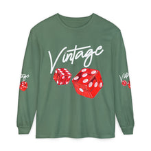 Load image into Gallery viewer, VINTAGE LIFE IS A GAMBLE (UNISEX) WHITE INK