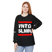 Load image into Gallery viewer, VINTAGE HOLLIS CREW UNISEX (LONG SLEEVE) WHITE INK