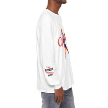Load image into Gallery viewer, VINTAGE THE FLYEST (UNISEX) LONG SLEEVE TEE BLACK AND INFERED