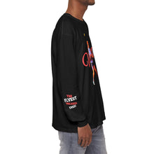Load image into Gallery viewer, VINTAGE THE FLYEST (UNISEX) LONG SLEEVE TEE WHITE AND INFERED