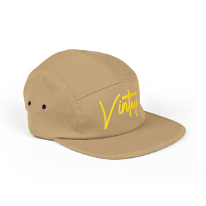 VINTAGE 5 PANEL HAT (GOLD) UNISEX