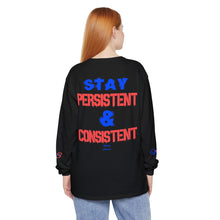 Load image into Gallery viewer, VINTAGE STAY P&amp;C LONG SLEEVE TEE BUBBLE GUM (UNISEX)