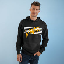 Load image into Gallery viewer, VINTAGE STARS AND STRIPES UNISEX HOODIE (WHITE AND GOLD)