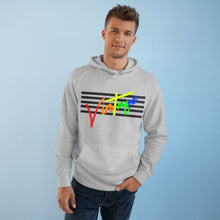 Load image into Gallery viewer, VINTAGE STARS AND STRIPES ROYGBIV (BLACK)