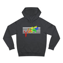 Load image into Gallery viewer, VINTAGE STARS AND STRIPES ROYGBIV (WHITE)