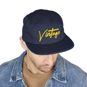 VINTAGE 5 PANEL HAT (GOLD) UNISEX