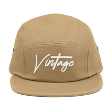 Load image into Gallery viewer, VINTAGE 5 PANEL HAT (WHITE) UNISEX