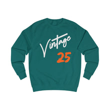 Load image into Gallery viewer, VINTAGE ORIGINALS (WHITE AND ORANGE) UNISEX SWEATSHIRT