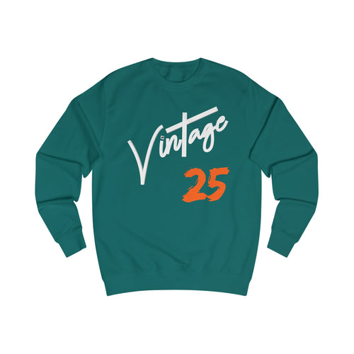 VINTAGE ORIGINALS (WHITE AND ORANGE) UNISEX SWEATSHIRT