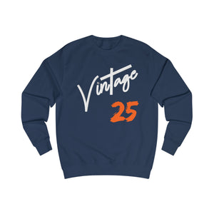 VINTAGE ORIGINALS (WHITE AND ORANGE) UNISEX SWEATSHIRT
