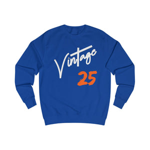 VINTAGE ORIGINALS (WHITE AND ORANGE) UNISEX SWEATSHIRT