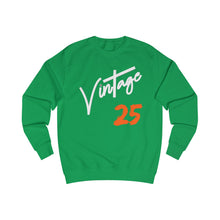 Load image into Gallery viewer, VINTAGE ORIGINALS (WHITE AND ORANGE) UNISEX SWEATSHIRT