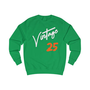VINTAGE ORIGINALS (WHITE AND ORANGE) UNISEX SWEATSHIRT