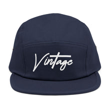 Load image into Gallery viewer, VINTAGE 5 PANEL HAT (WHITE) UNISEX