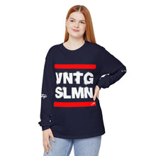 Load image into Gallery viewer, VINTAGE HOLLIS CREW UNISEX (LONG SLEEVE) WHITE INK