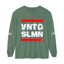 Load image into Gallery viewer, VINTAGE HOLLIS CREW UNISEX (LONG SLEEVE) WHITE INK