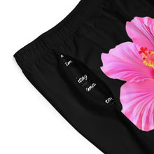Load image into Gallery viewer, VINTAGE (WELCOME TO BOTANY 101 PINK FLOWER) ON BLACK SHORTS
