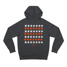Load image into Gallery viewer, VINTAGE STARS AND STRIPES HOODIE (UNISEX) WHITE AND ORANGE