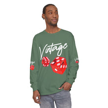 Load image into Gallery viewer, VINTAGE LIFE IS A GAMBLE (UNISEX) WHITE INK
