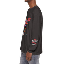 Load image into Gallery viewer, VINTAGE THE FLYEST (UNISEX) LONG SLEEVE TEE WHITE AND INFERED