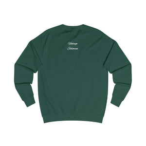 VINTAGE ANYONE (WHITE INK) UNISEX SWEATSHIRT