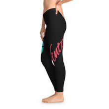 Load image into Gallery viewer, VINTAGE SOUTH BEACH Stretchy Leggings (BLACK)