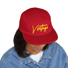 Load image into Gallery viewer, VINTAGE 5 PANEL HAT (GOLD) UNISEX