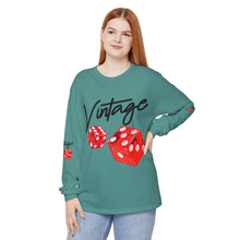 Load image into Gallery viewer, VINTAGE LIFE IS A GAMBLE (UNISEX) BLACK INK