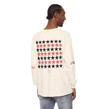 Load image into Gallery viewer, VINTAGE STARS AND STRIPES LONG SLEEVE (UNISEX) INFERRED AND BLACK INK