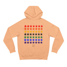 Load image into Gallery viewer, VINTAGE STARS AND STRIPES ROYGBIV (BLACK)