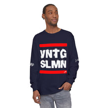 Load image into Gallery viewer, VINTAGE HOLLIS CREW UNISEX (LONG SLEEVE) WHITE INK