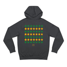 Load image into Gallery viewer, VINTAGE STARS AND STRIPES LEMON LIME HOODIE (UNISEX)