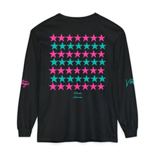 Load image into Gallery viewer, VINTAGE STARS AND STRIPES LONG SLEEVE (UNISEX) SOUTH BEACH INK