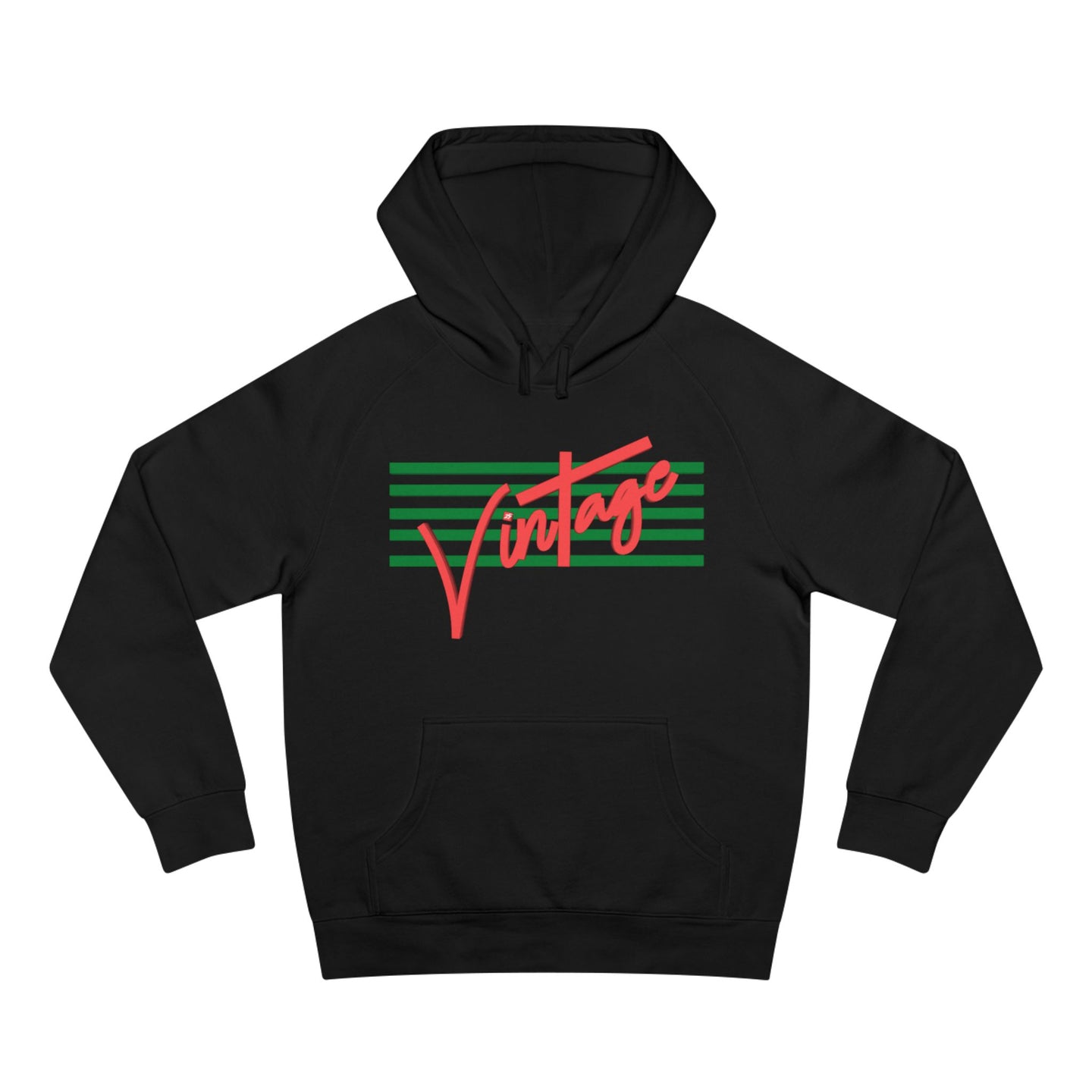 VINTAGE STARS AND STRIPES WATERMELON HOODIE (UNISEX)