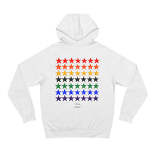 Load image into Gallery viewer, VINTAGE STARS AND STRIPES ROYGBIV (BLACK)