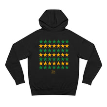 Load image into Gallery viewer, VINTAGE STARS AND STRIPES LEMON LIME HOODIE (UNISEX)
