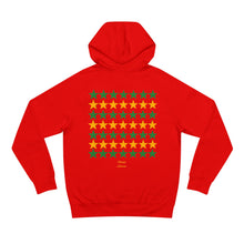 Load image into Gallery viewer, VINTAGE STARS AND STRIPES LEMON LIME HOODIE (UNISEX)