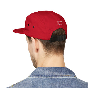 VINTAGE 5 PANEL HAT (WHITE) UNISEX