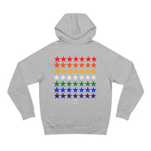 Load image into Gallery viewer, VINTAGE STARS AND STRIPES ROYGBIV (WHITE)