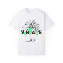 Load image into Gallery viewer, VINTAGE PALM TREE BLACK AND MINT