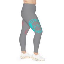 Load image into Gallery viewer, VINTAGE SOUTH BEACH Plus Size Leggings (GREY)