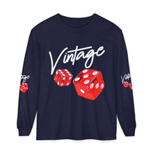 Load image into Gallery viewer, VINTAGE LIFE IS A GAMBLE (UNISEX) WHITE INK