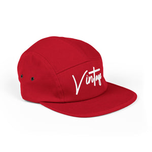 VINTAGE 5 PANEL HAT (WHITE) UNISEX