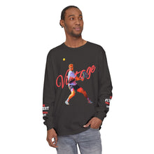 Load image into Gallery viewer, VINTAGE THE FLYEST (UNISEX) LONG SLEEVE TEE WHITE AND INFERED