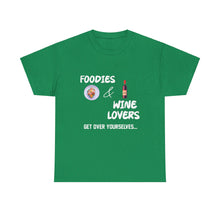 Load image into Gallery viewer, TEES BY SUPA FOODIES AND WINE LOVERS (WHITE)